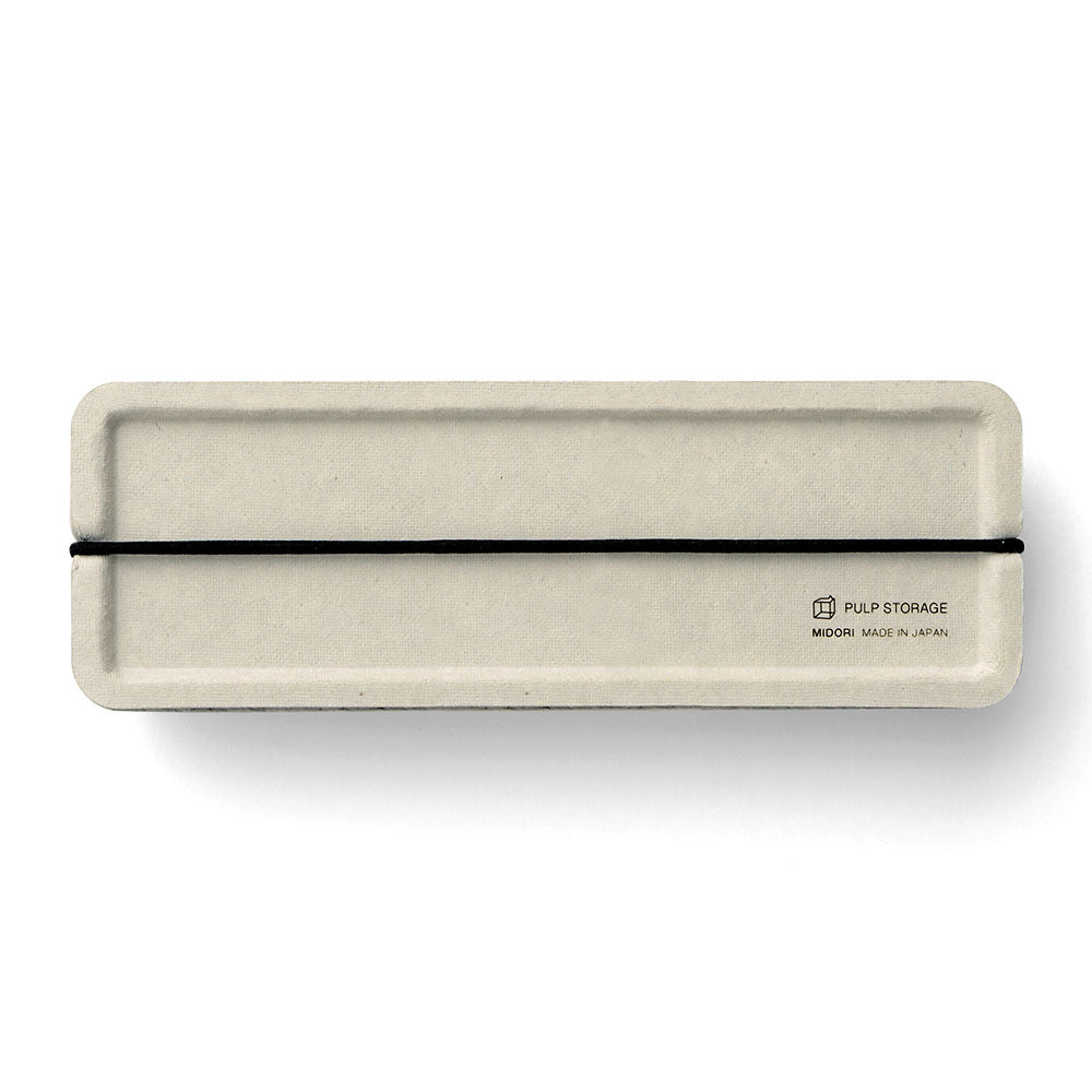 Midori Pen Case Pulp, compact pen pouch with pulp design, ideal for organizing pens and stationery.