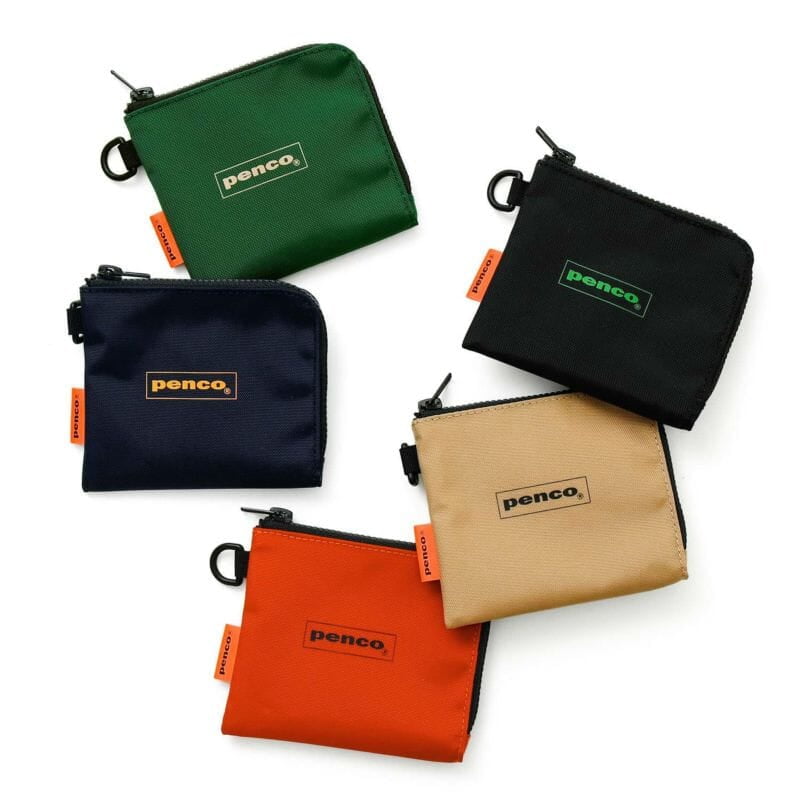Penco L-Zip Purse Etui with zipper closure, compact and stylish accessory for organizing small items in a sleek design.