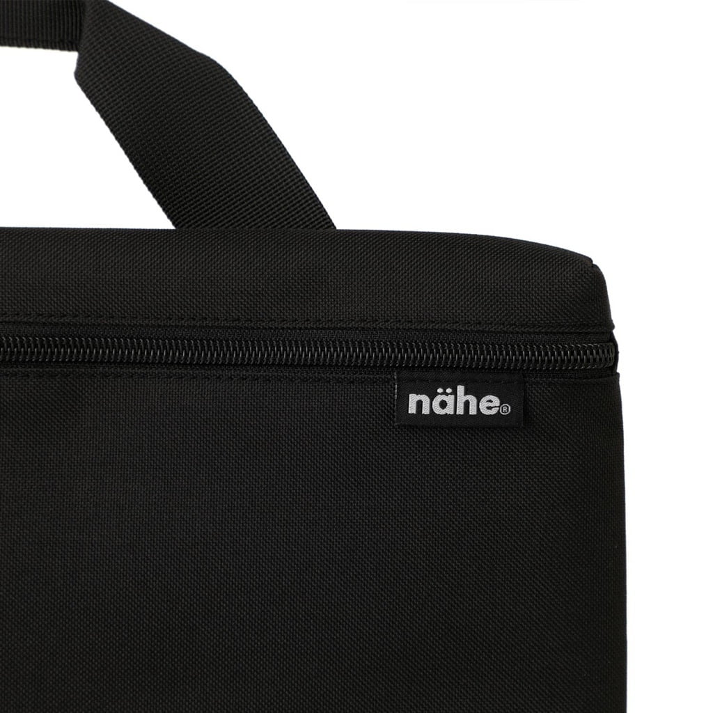 Nahe Soft PC laptop case in a sleek, protective design, shown in a close-up view highlighting the soft fabric material.