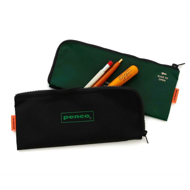 Penco Zip Slider Pen Sack, navy blue Pennenetui with zipper closure, compact storage for pens and small stationery items.