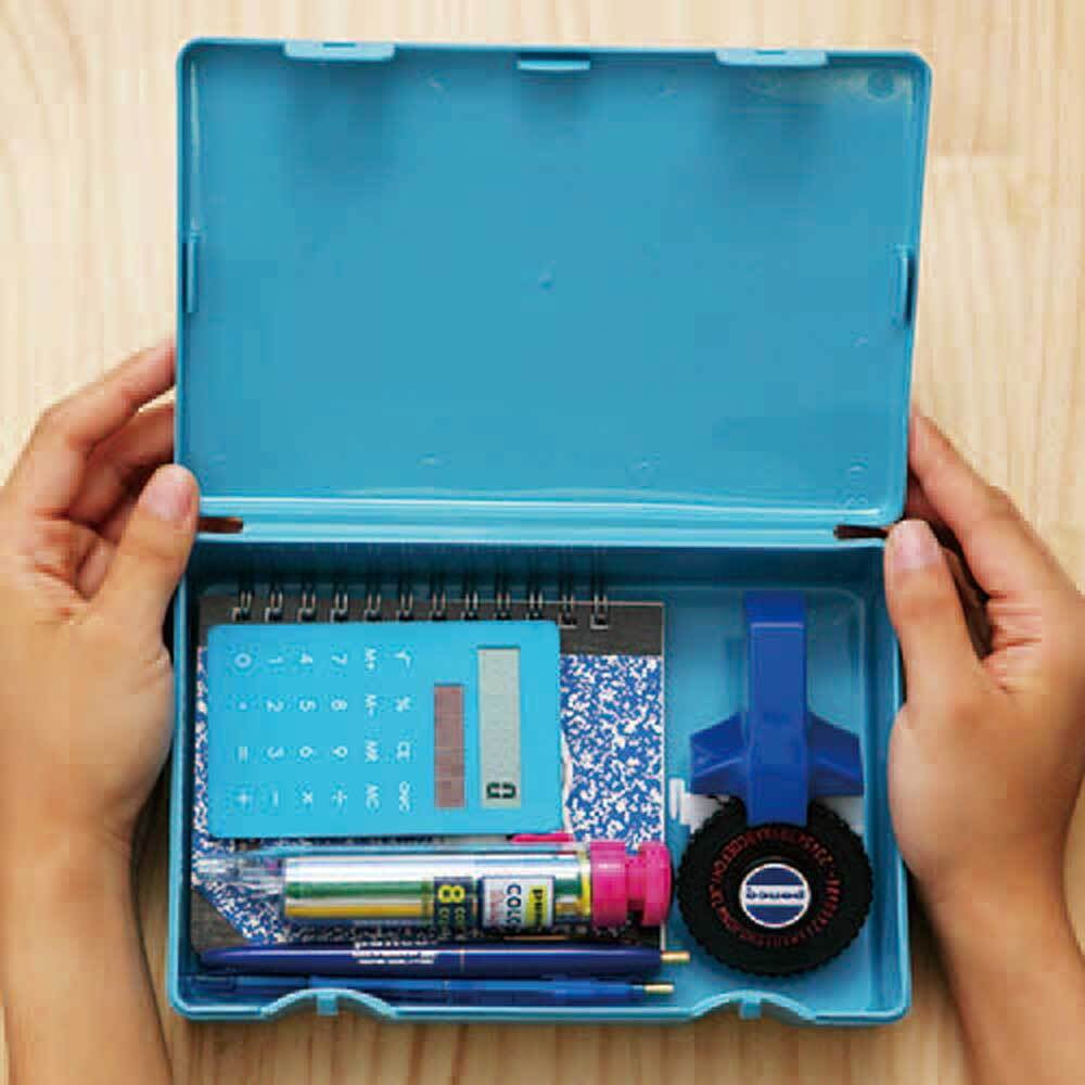 Set of four Penco storage containers for organizing kitchen or pantry items, with clear lids and stackable design.