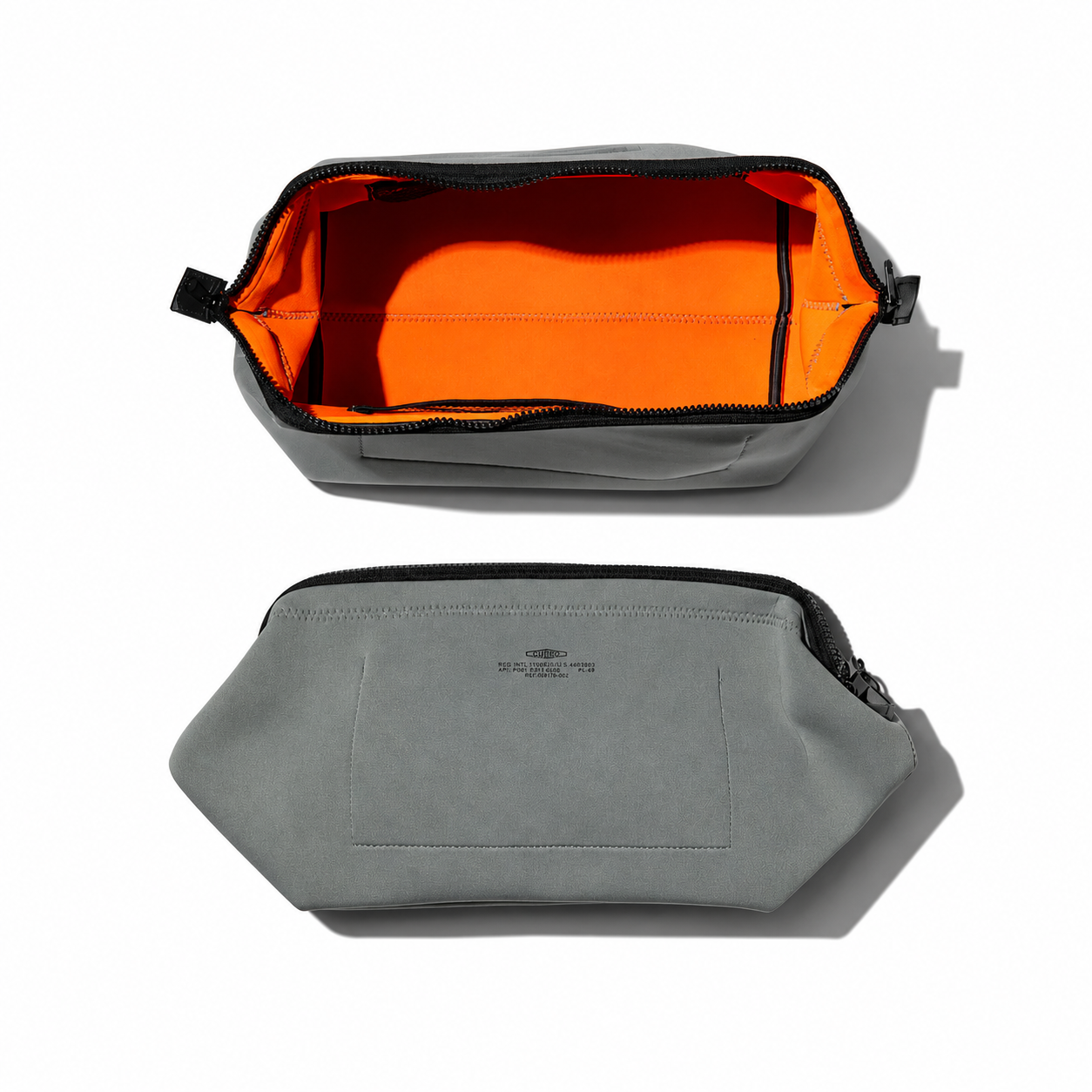 Large wired pouch by Puebco with transparent plastic and metal mesh design, ideal for organizing small items.