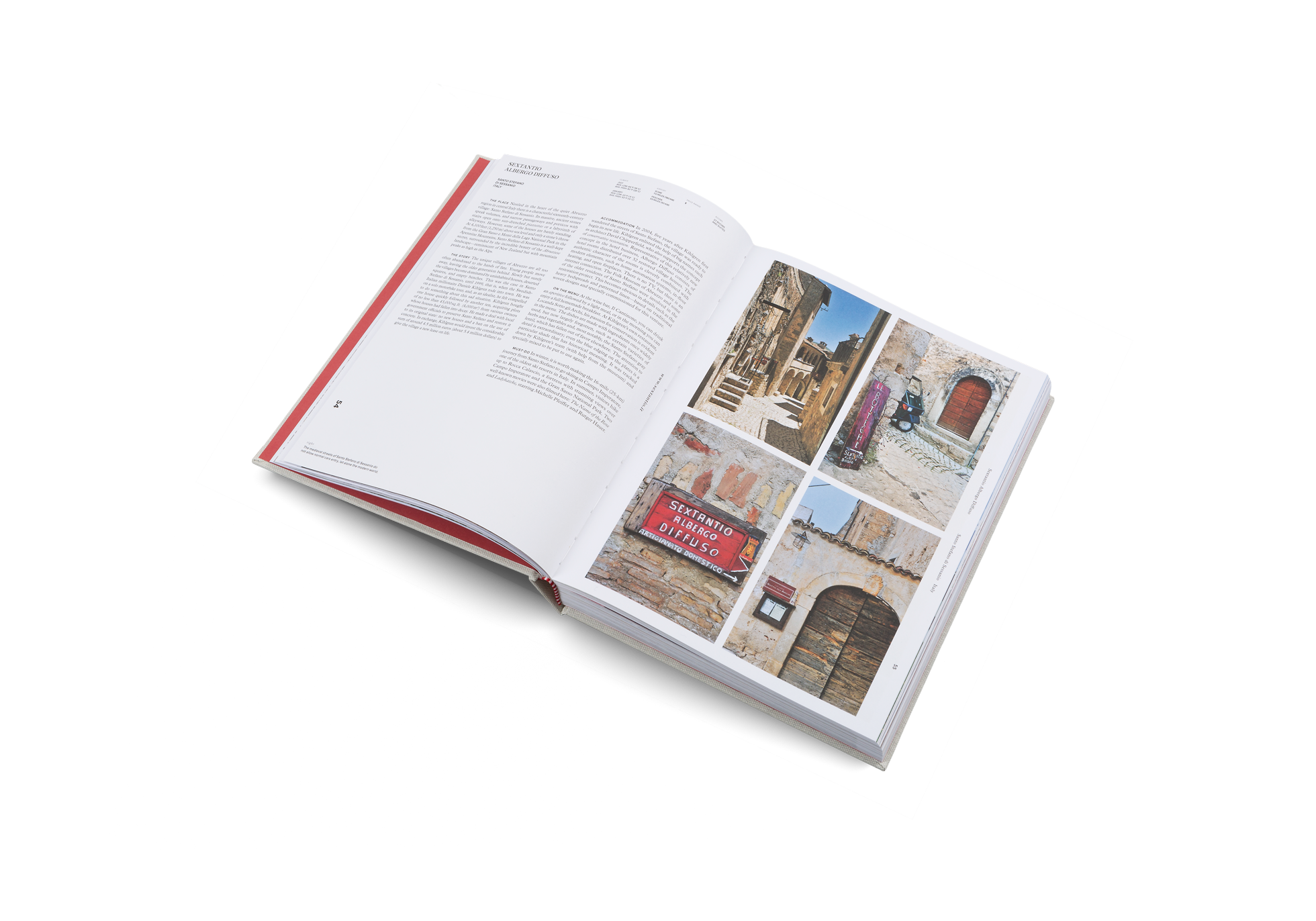 Remote Places To Stay book by Gestalten & teNeues showing a cozy cabin in a remote mountain setting.