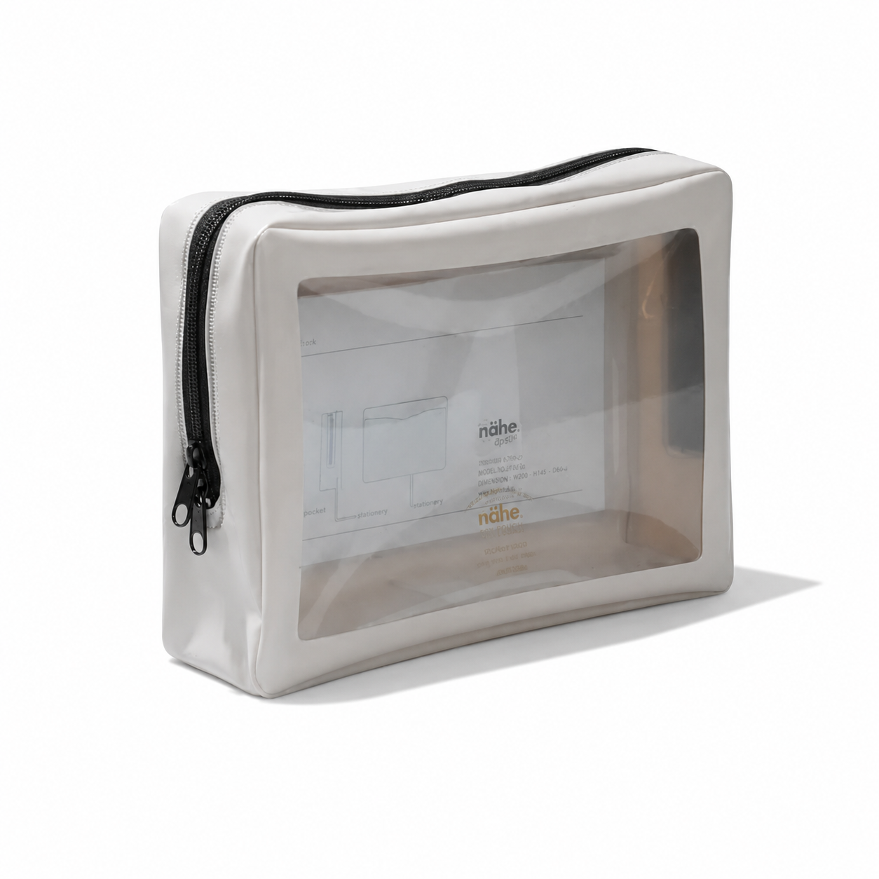 Large Nahe packing pouch with zip closure, durable fabric, and spacious interior for travel organization and storage.