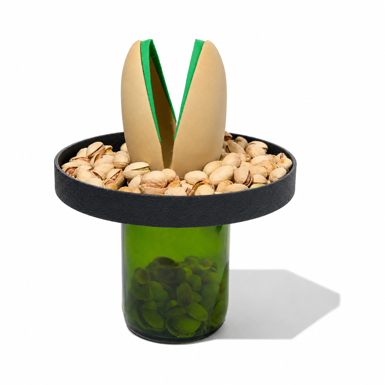 Stuart Studio pistachio bowl with a smooth ceramic finish, rounded shape, and vibrant green color.