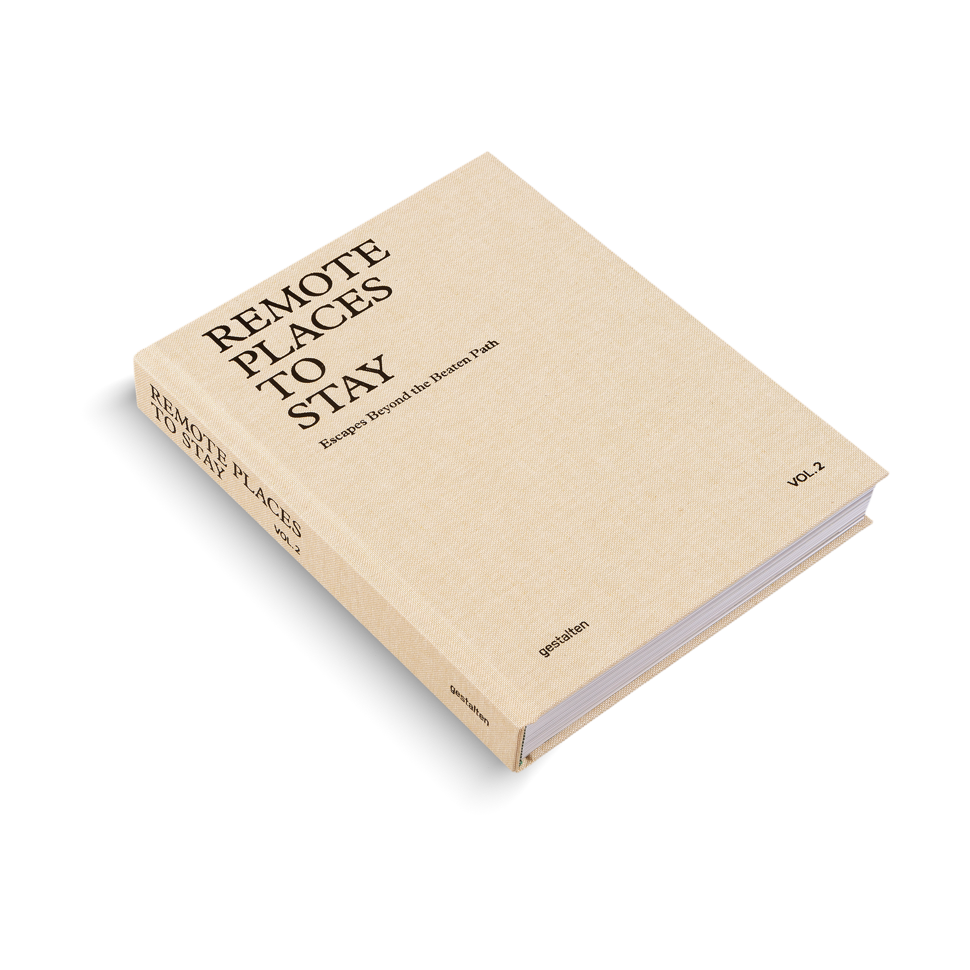 Remote Places to Stay Vol. 2 book by Gestalten and teNeues showcasing stunning secluded accommodations and travel destinations.