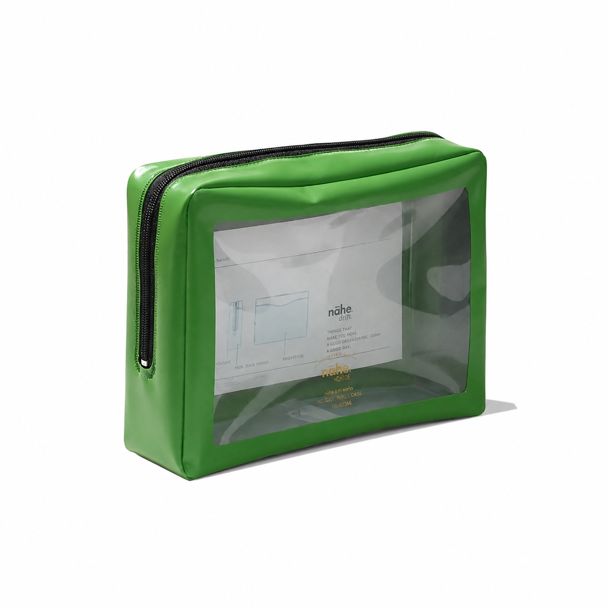 Large Nahe packing pouch with zipper, made of durable fabric, suitable for travel organization and storage.