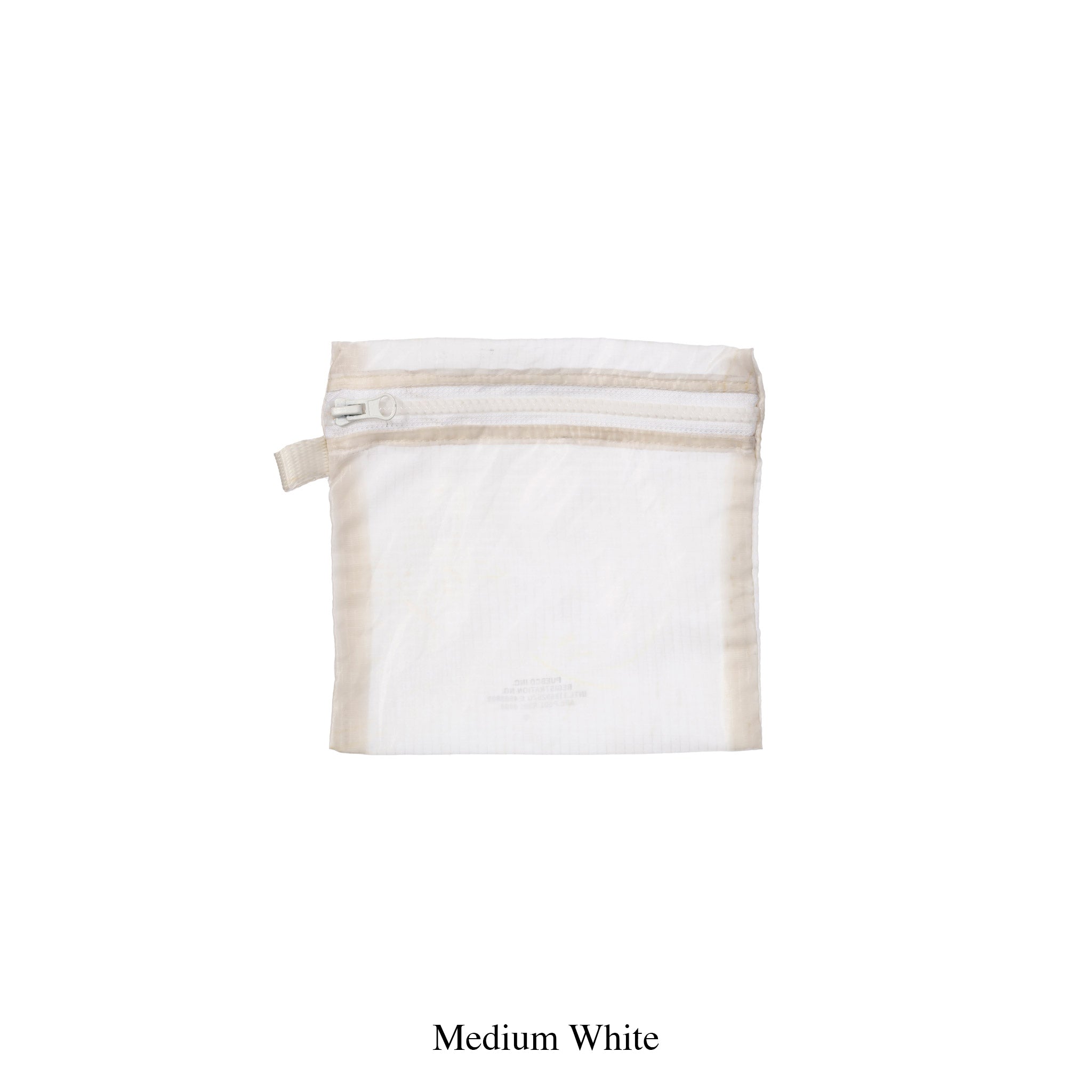 Vintage Puebco parachute light pouch with a compact, durable design and adjustable strap, ideal for carrying small essentials.
