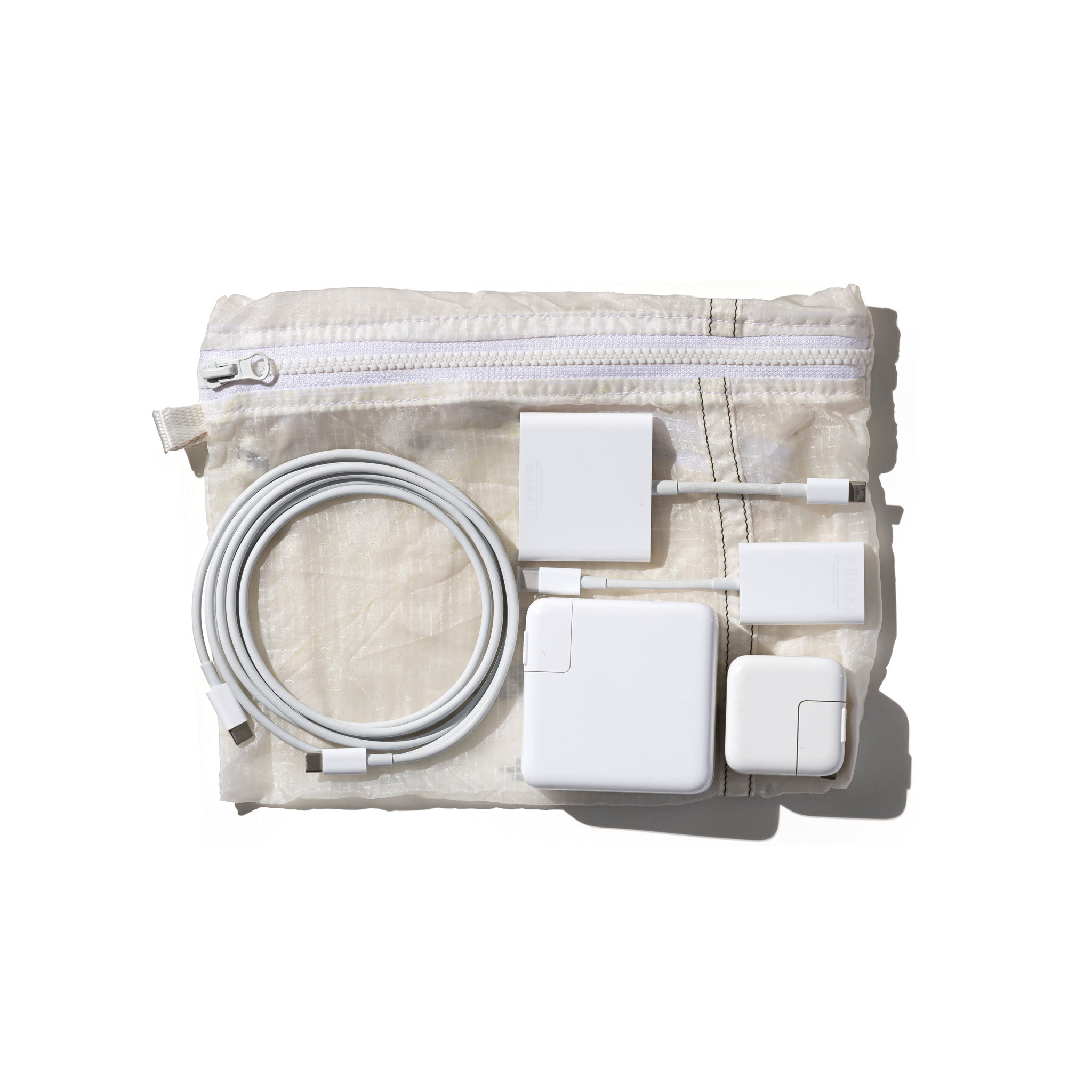 Vintage Puebco parachute light pouch with durable fabric and compact design, ideal for carrying small essentials.