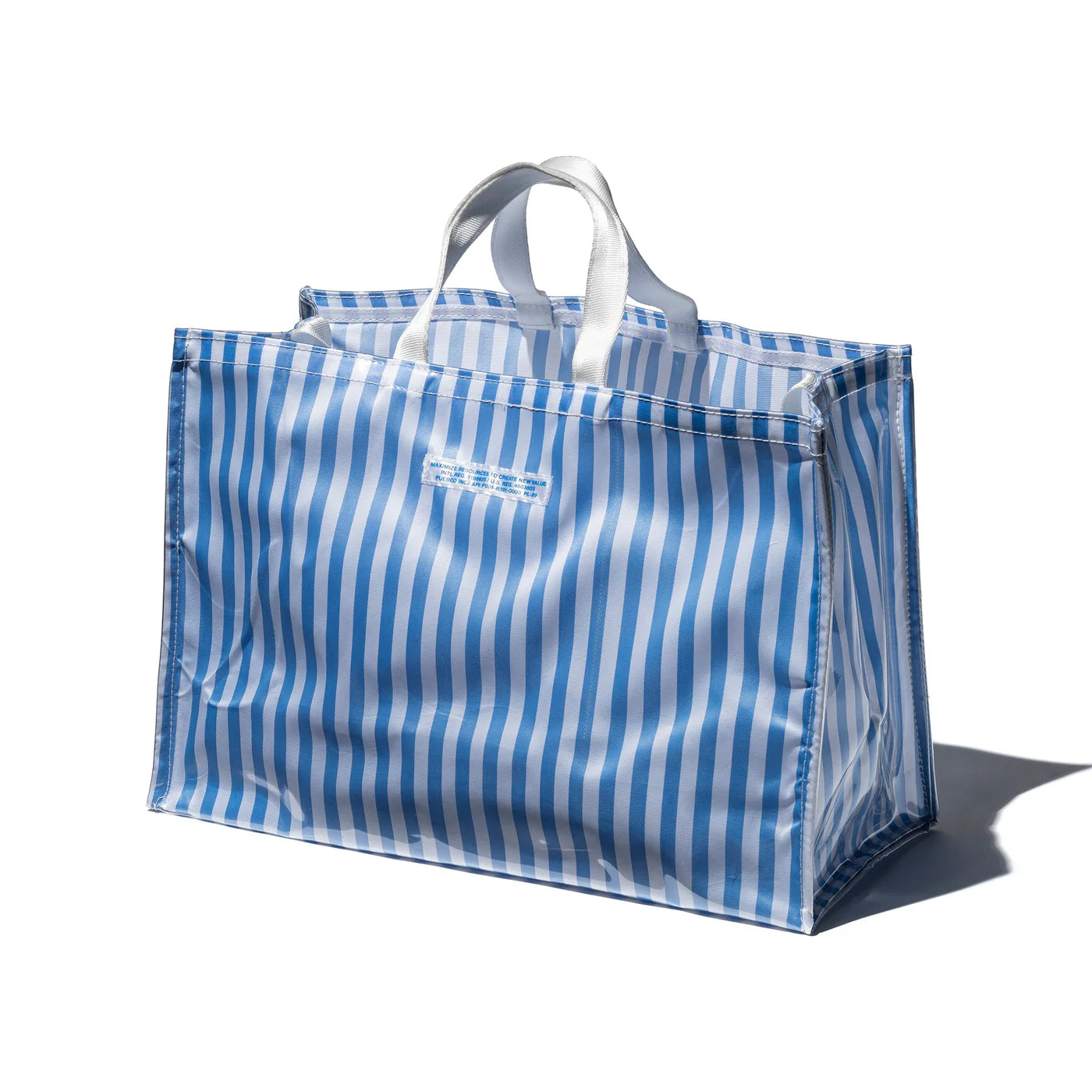 Puebco market bag made of durable woven material, featuring a spacious, eco-friendly design perfect for shopping or everyday use.