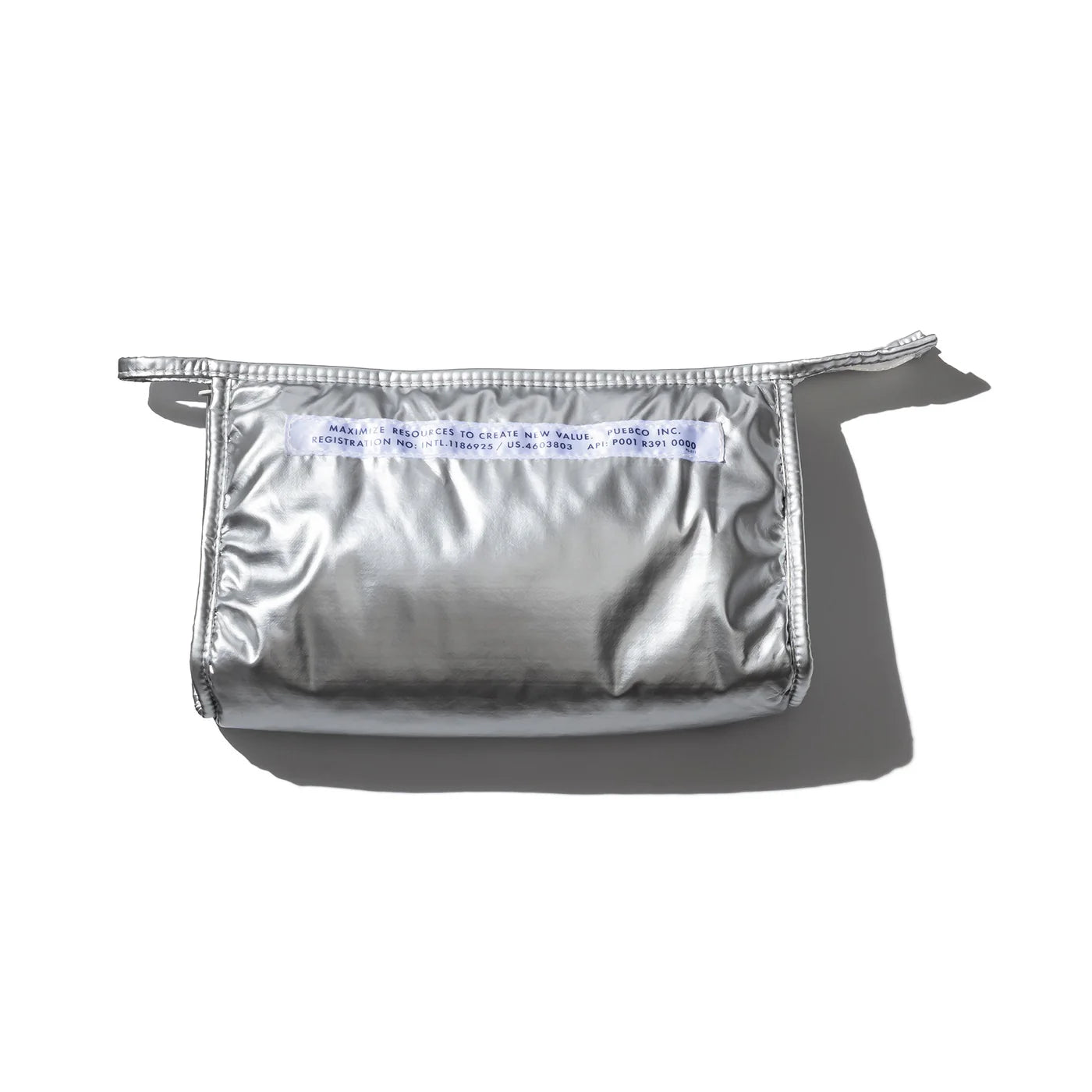 Space style Pouch by Puebco featuring a cosmic print with a zipper closure and compact design, ideal for storage or organization.