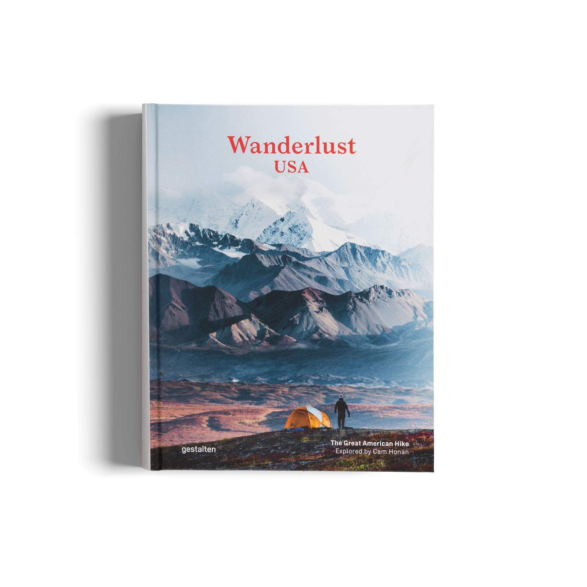 Wanderlust USA book by gestalten & teNeues featuring colorful pages with vibrant American travel photography.