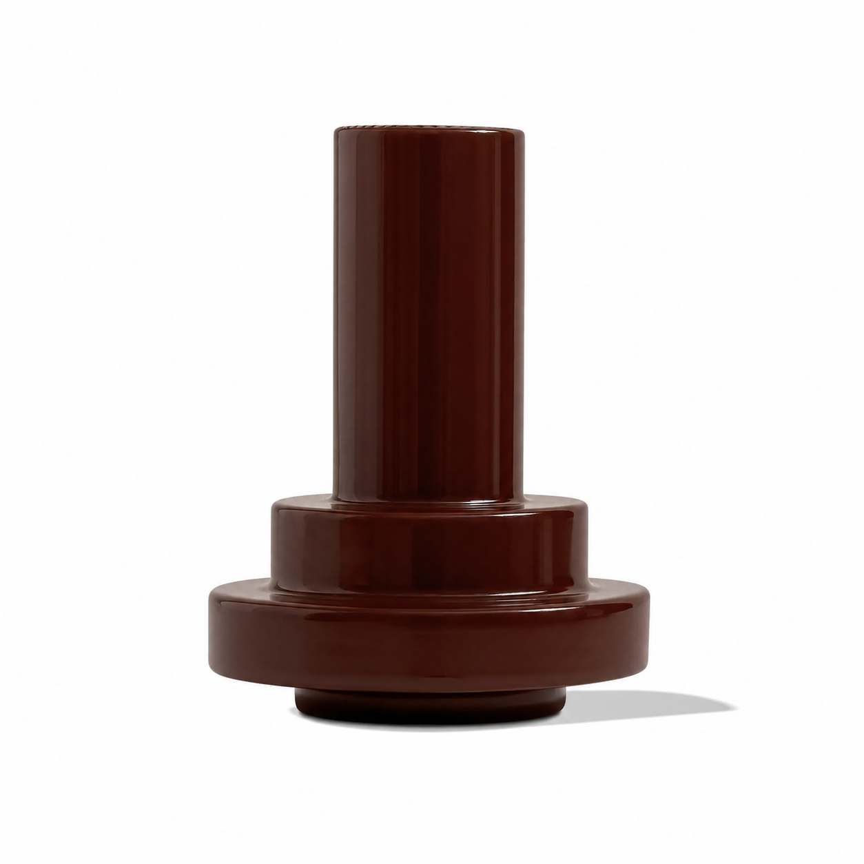 Stack Vase 01 by Stan Editions, modern glass vase with a stacked, layered design for stylish home decor.