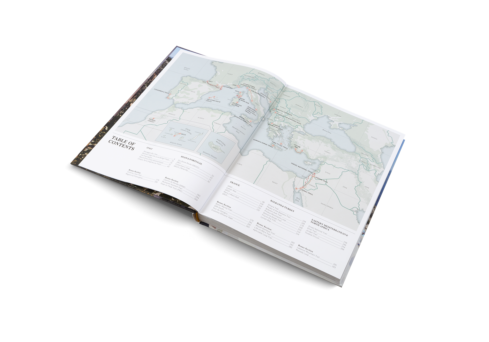 Wanderlust Mediterranean book by gestalten & teNeues showing a vibrant travel-themed cover with scenic Mediterranean landscapes.