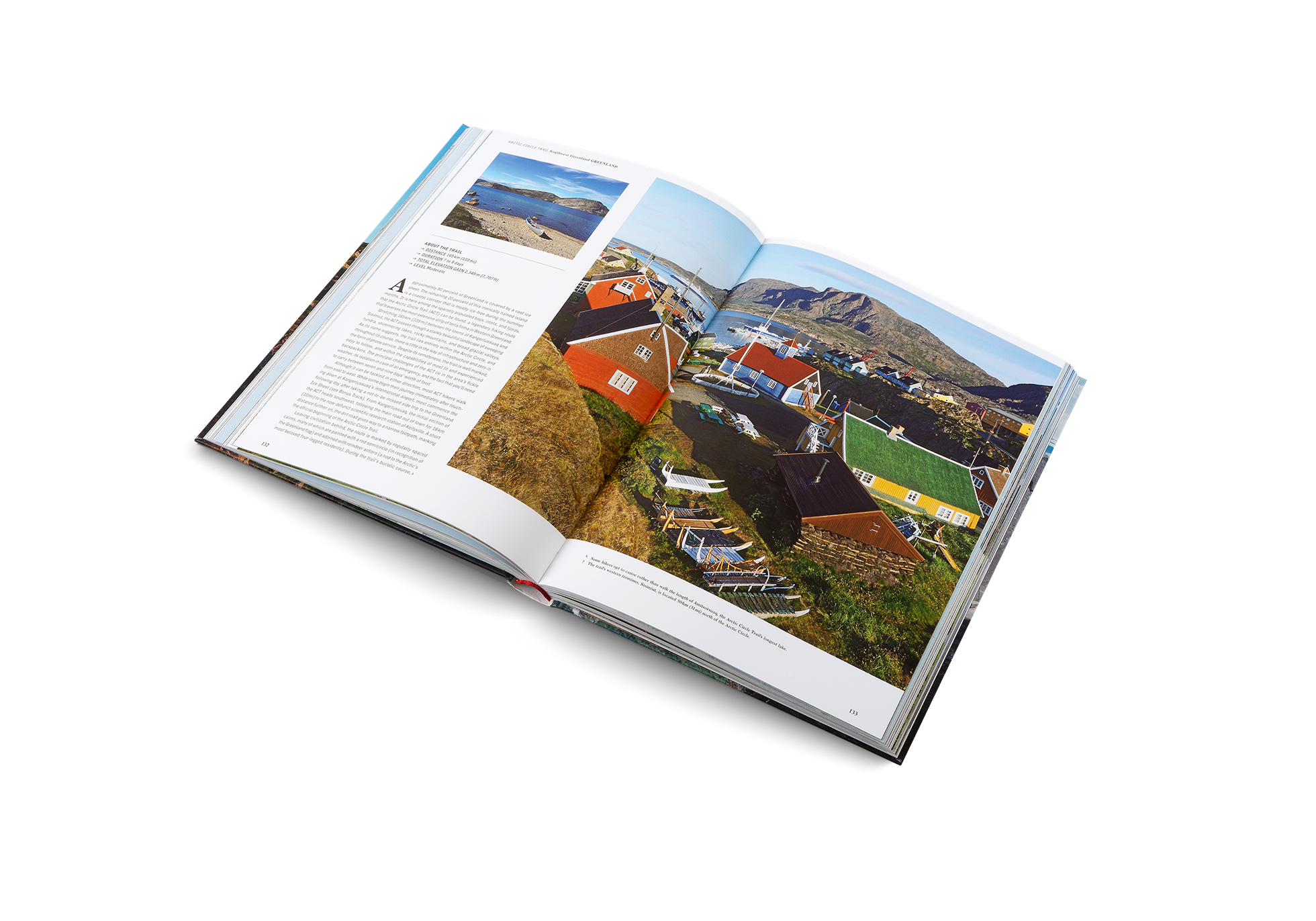 Wanderlust Nordics book by gestalten & teNeues, featuring scenic Nordic landscapes and travel photography pages.