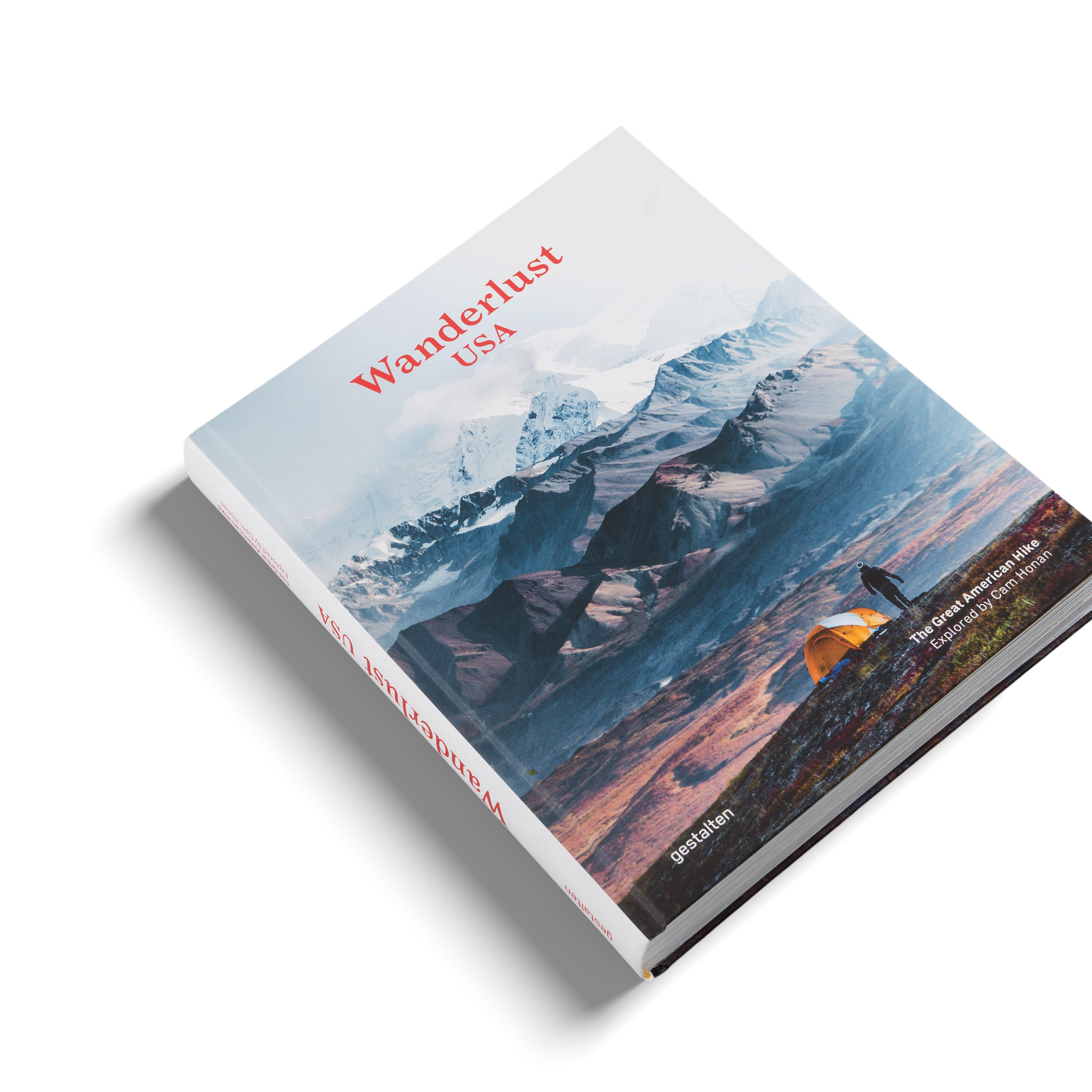 Wanderlust USA book by gestalten & teNeues featuring scenic photographs of American landscapes and iconic landmarks.