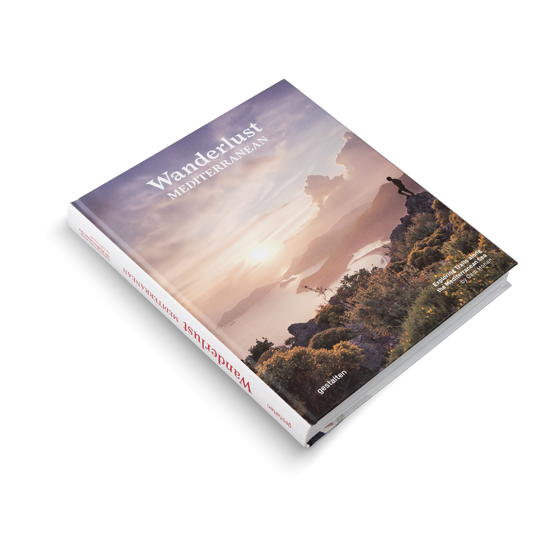 Wanderlust Mediterranean book by gestalten & teNeues showcasing a colorful cover with Mediterranean landscapes and vibrant designs.