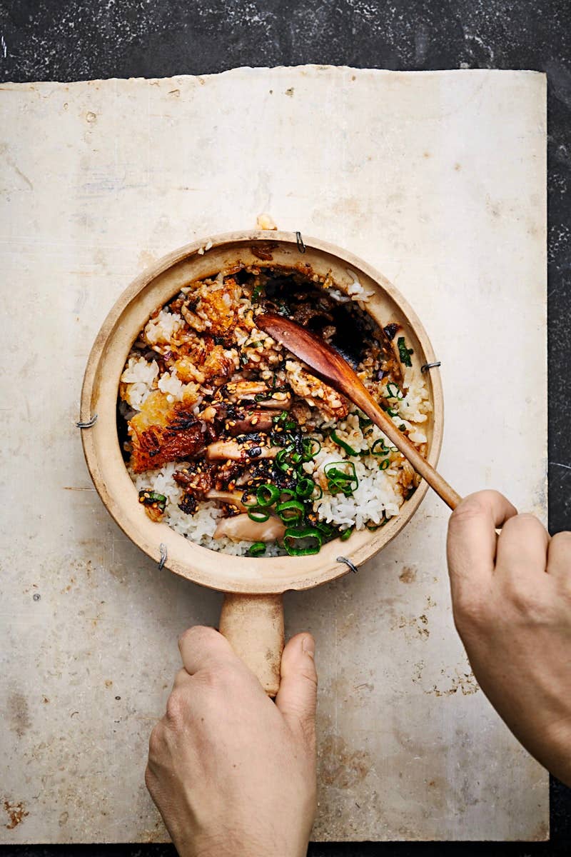 Rice and Shine book by gestalten & teNeues featuring colorful rice-themed illustrations on the cover.