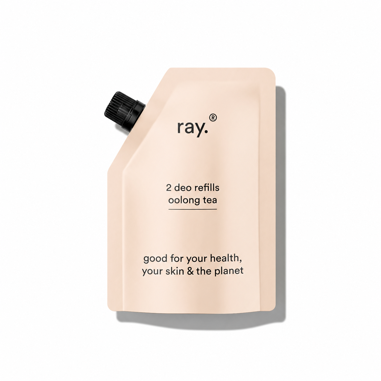 Ray Bath & Body deodorant refill package with sleek design, suitable for reusing deodorant sticks or dispensers.