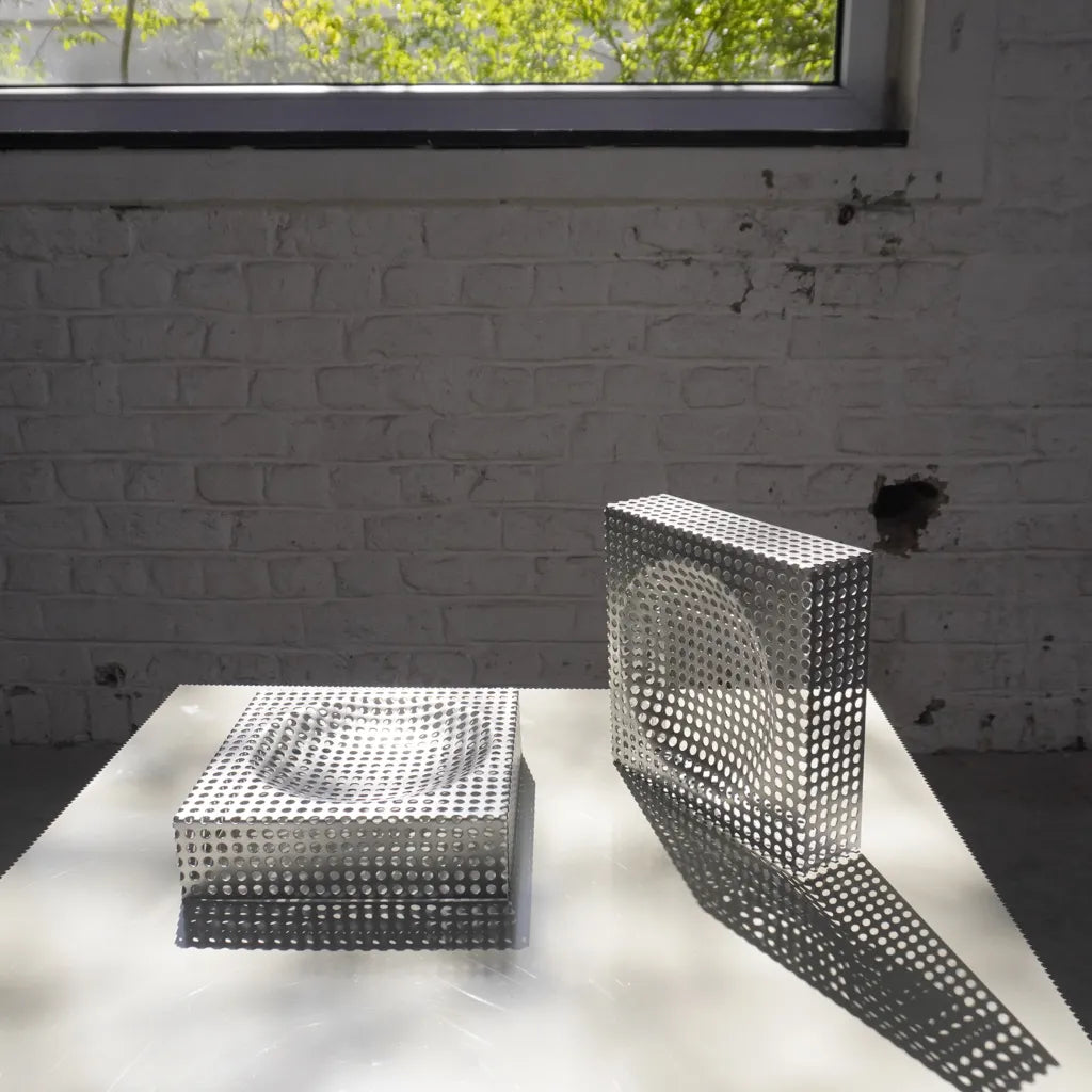 Halfwerk Vide poche 'Albert' opbergbakje with a sleek, modern design for storing small items on a tabletop or dresser.