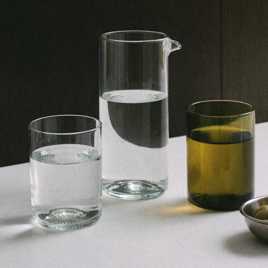 Carafe & 2 Short Tumblers