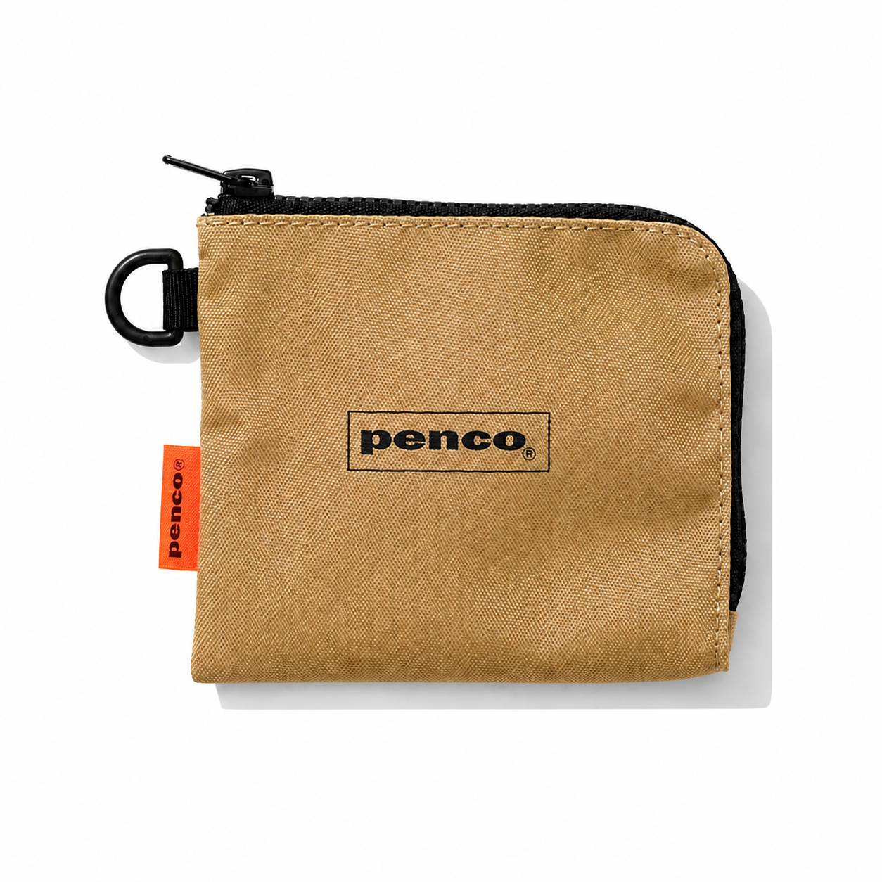 Penco L-Zip Purse Etui in white with a zip closure, compact and stylish accessory for storing small personal items.