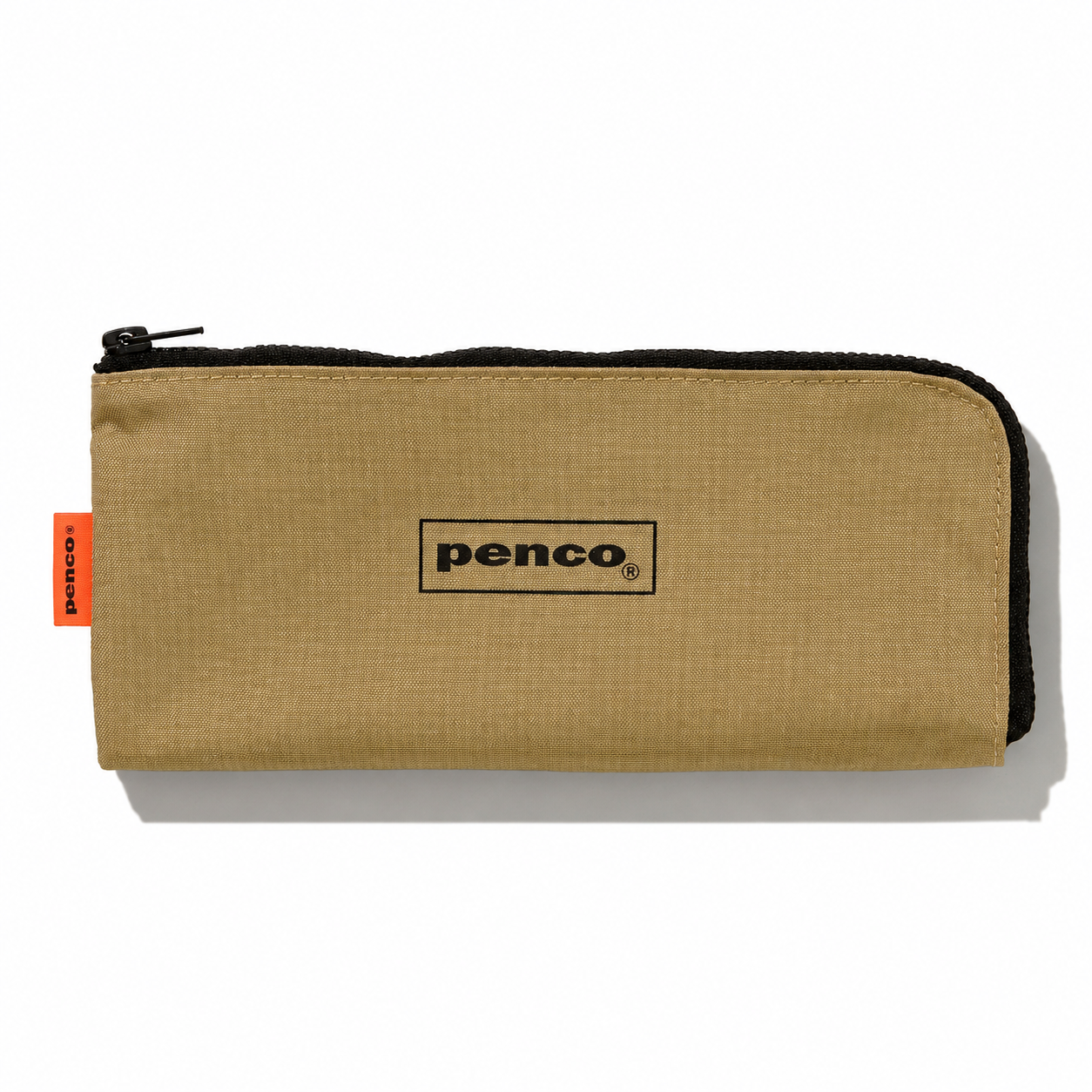 White Penco Zip Slider Pen Sack made of Pennenetui material with a secure zip closure, ideal for storing pens and small accessories.