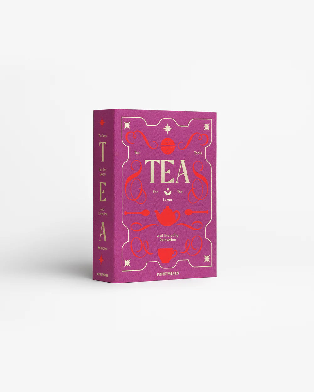 Printworks gift set of tea tools including a tea infuser, tongs, and scoop, perfect for tea lovers.