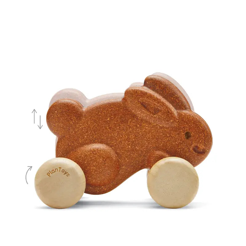 PlanToys Bunny Play toy featuring a cute wooden bunny figure for imaginative play and early childhood development.