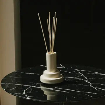 Stack Vase 01 by Stan Editions, modern ceramic vase with stacked design, showcasing its sleek, minimalist appearance.