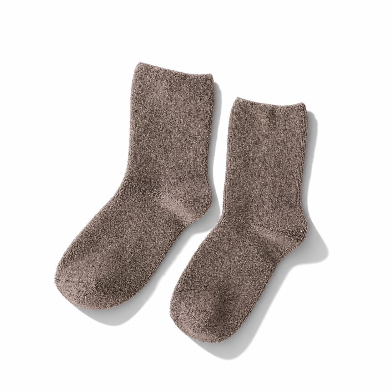 Le Bon Shoppe Cloud Socks featuring soft, fluffy fabric with cloud pattern in light blue and white, perfect for cozy comfort.