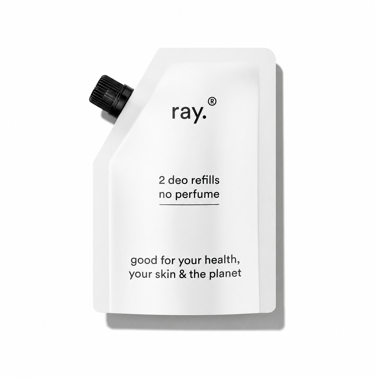 Ray Bath & Body deodorant refill pack featuring multiple refill pods for deodorant application.