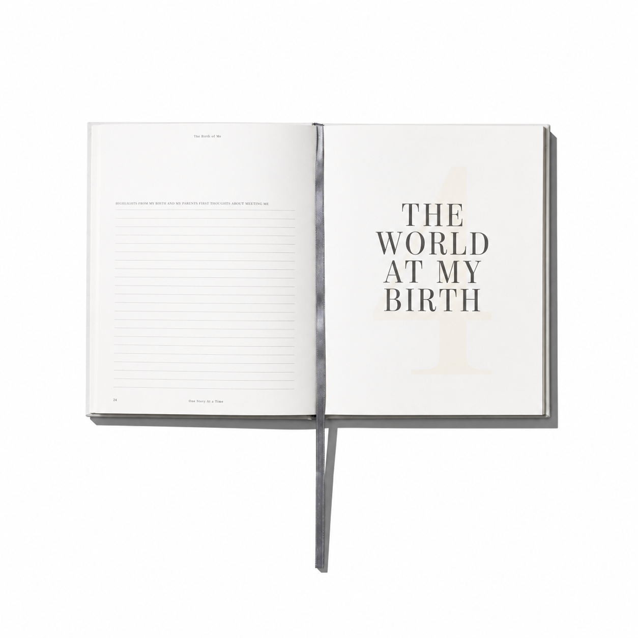 Printworks Fill-in Book titled "One Step at a Time" featuring colorful pages for journaling and creative writing.