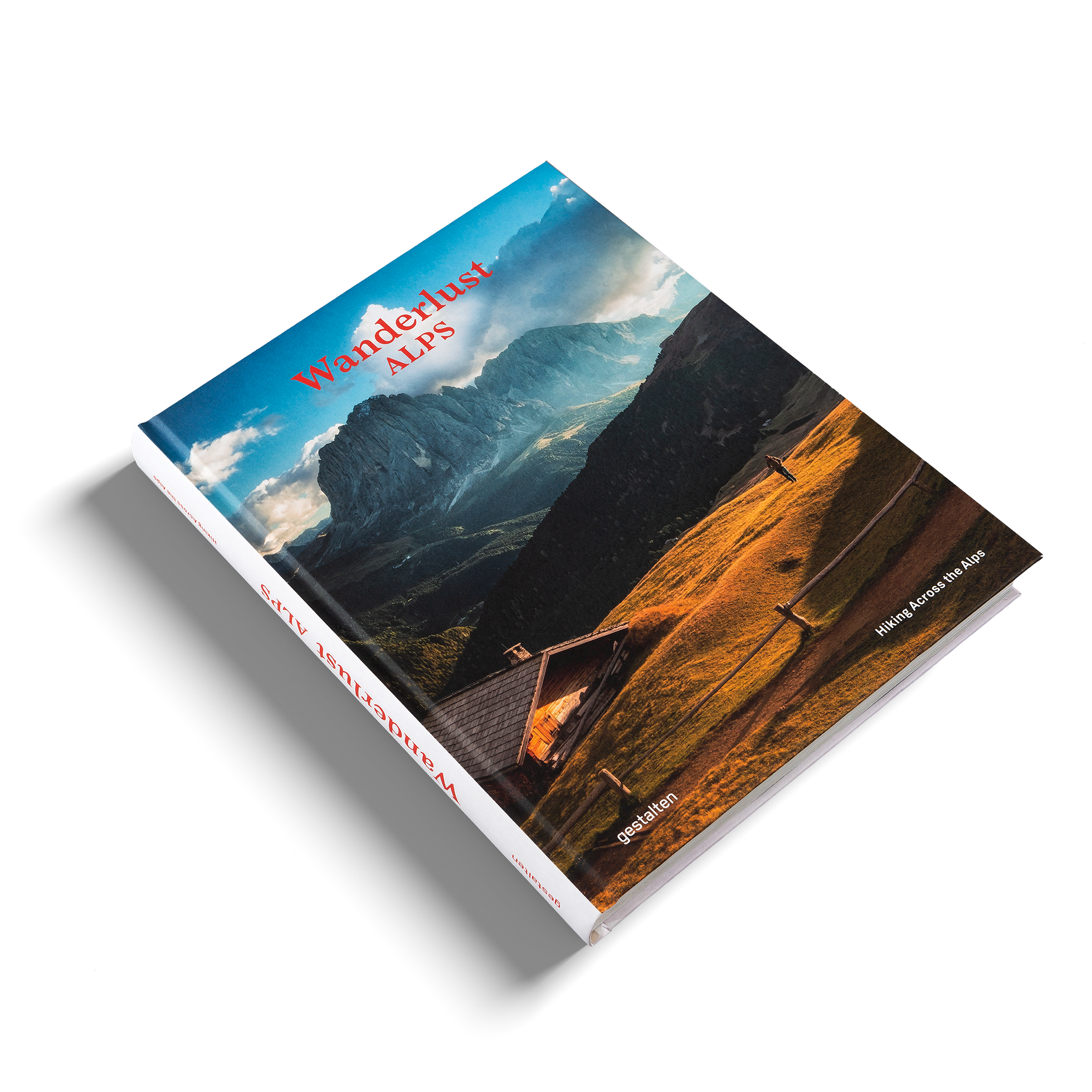 Wanderlust Alps book by gestalten & teNeues, featuring scenic mountain landscapes and travel photography.