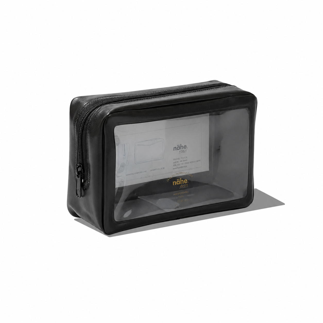 Small Nahe packing pouch with zipper closure, made of durable material, perfect for organizing travel essentials.
