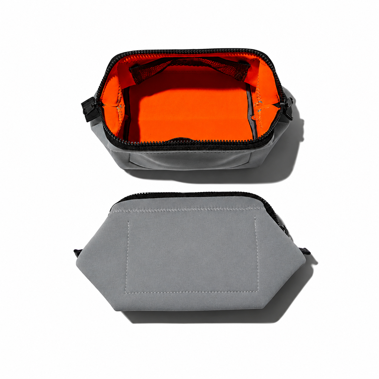 Small wired pouch from Puebco with a metal frame and fabric body, ideal for organizing small items or accessories.